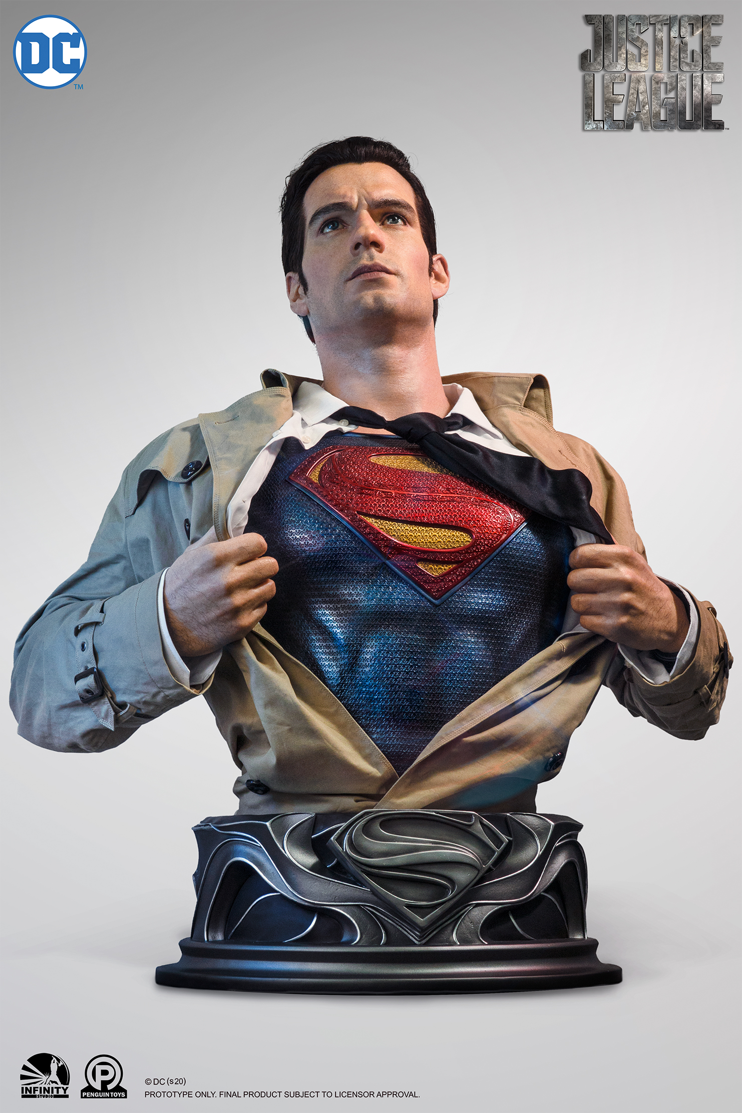 《正义联盟》超人1:6比例珍藏人偶实物图 | Hot Toys